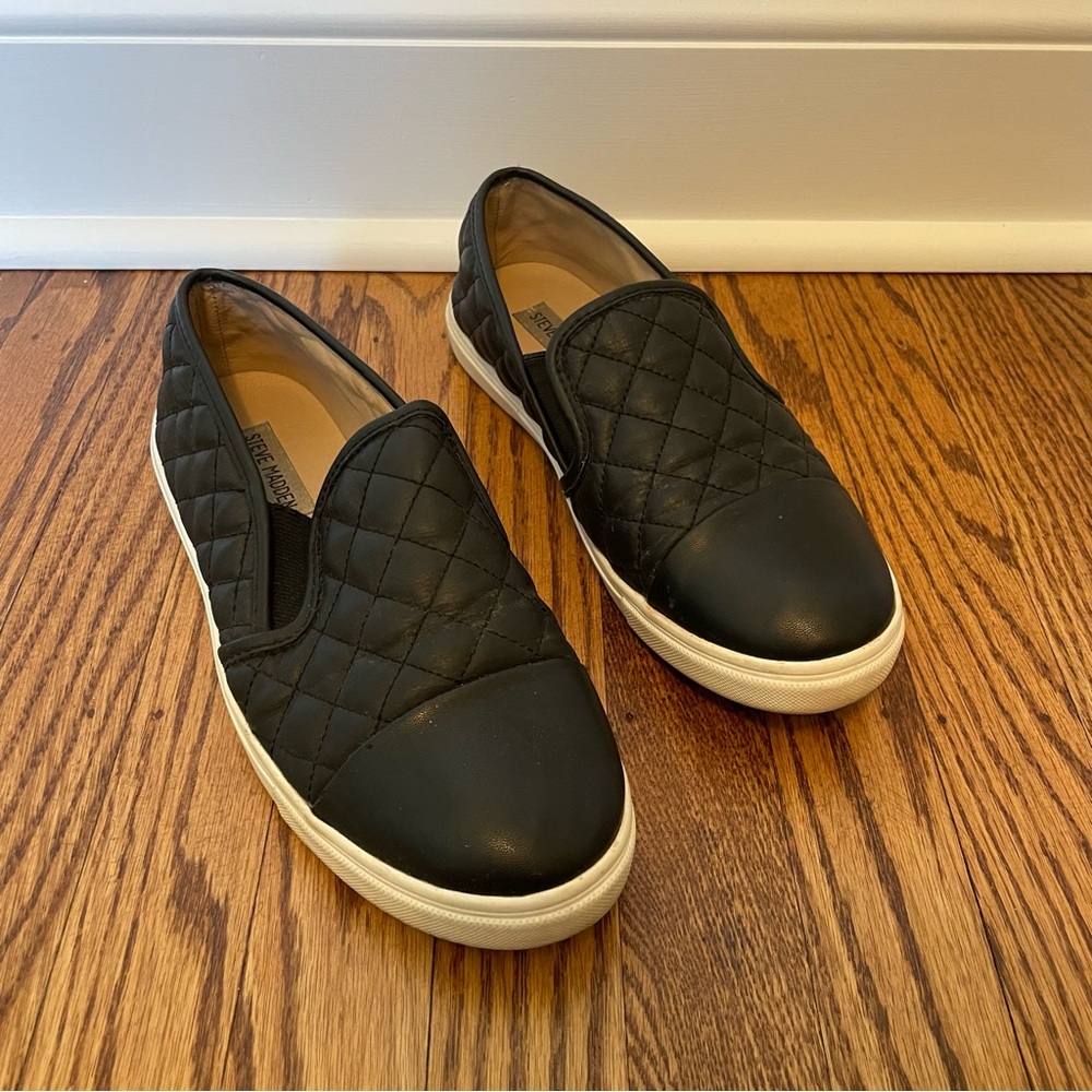 Black Steve Madden sneakers